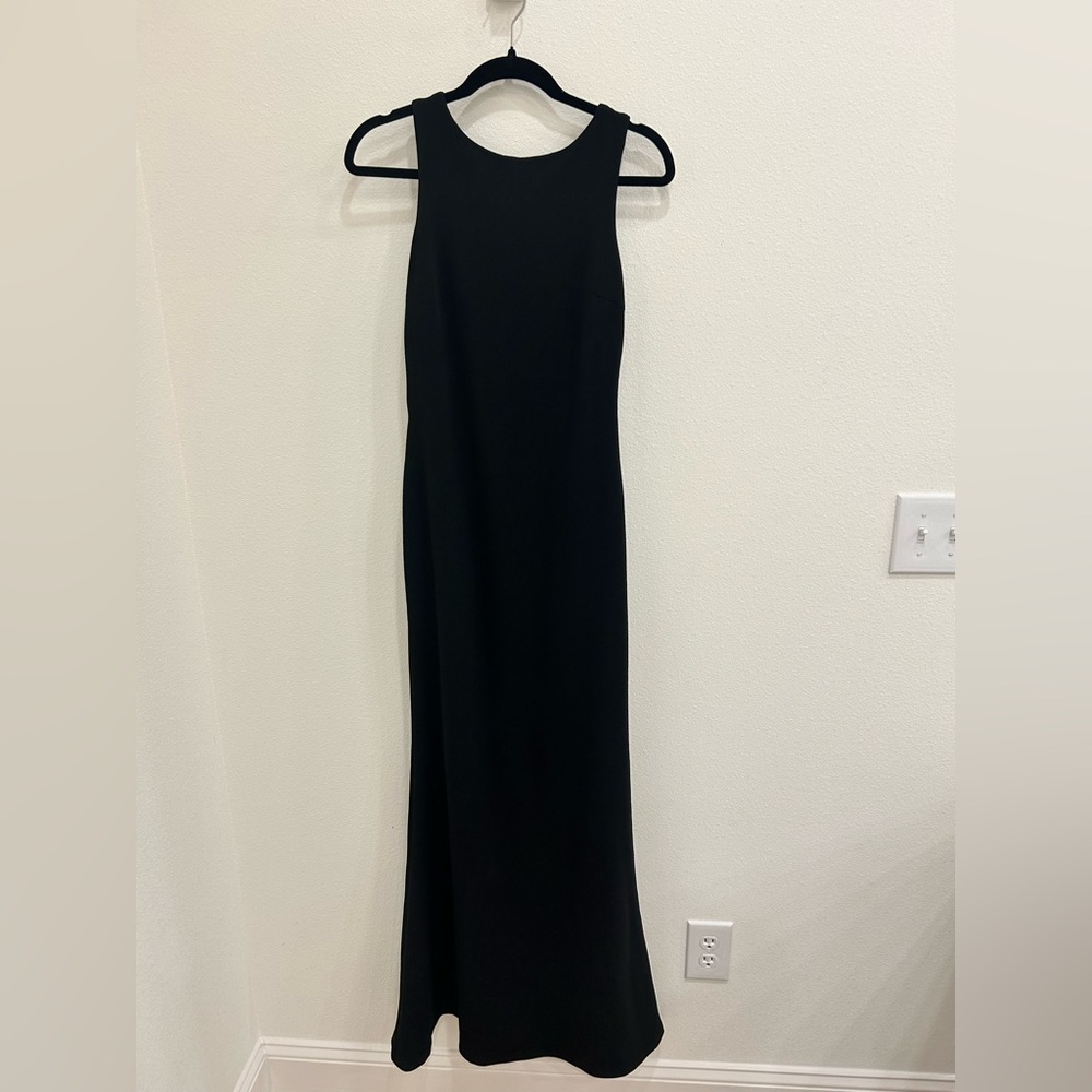 Lulus love in your eye mermaid black maxi dress SM classic cocktail formal - Picture 4 of 9